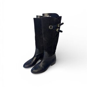 Ralph Lauren Black Over the Knee Boots